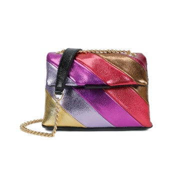 JM1320 Metallic Stripes Bag