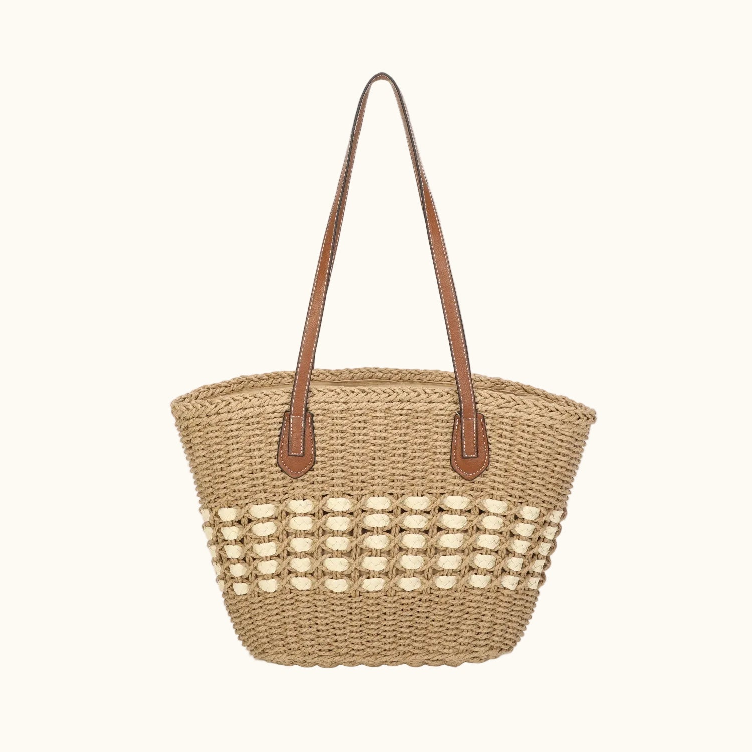 5601 Straw Shopper Bag