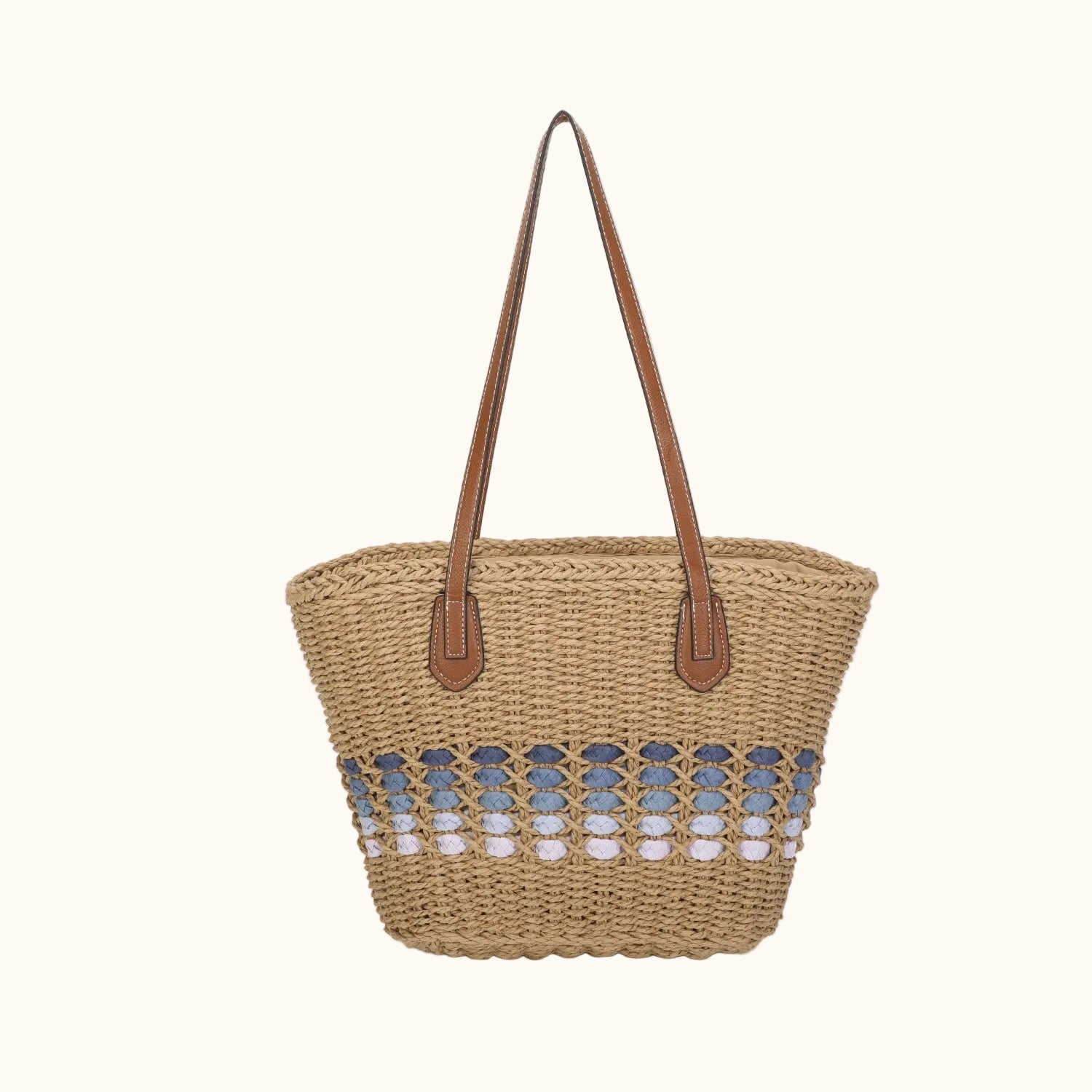 5601 Straw Shopper Bag