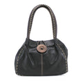 D836 Button Shoulder Bag