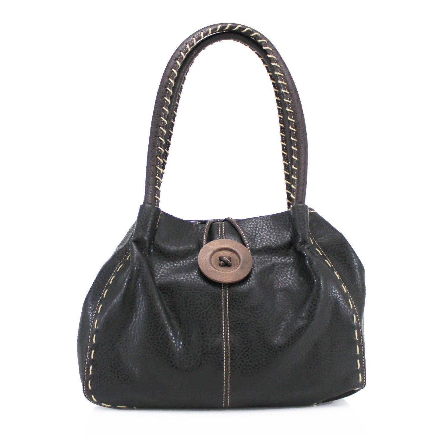 D836 Button Shoulder Bag