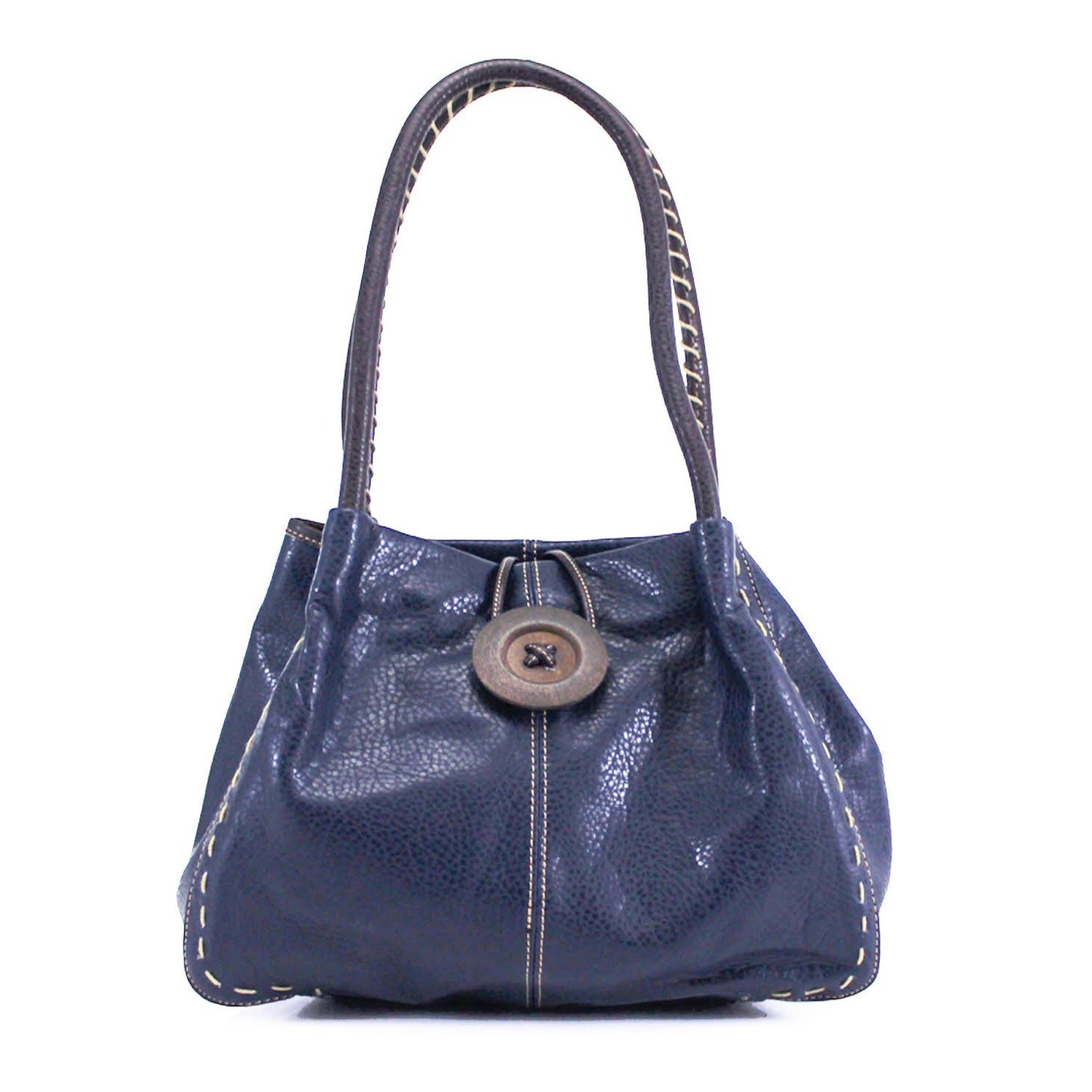 D836 Button Shoulder Bag