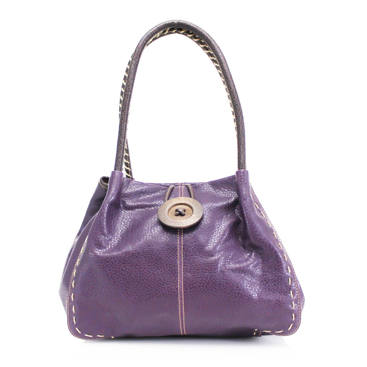 D836 Button Shoulder Bag
