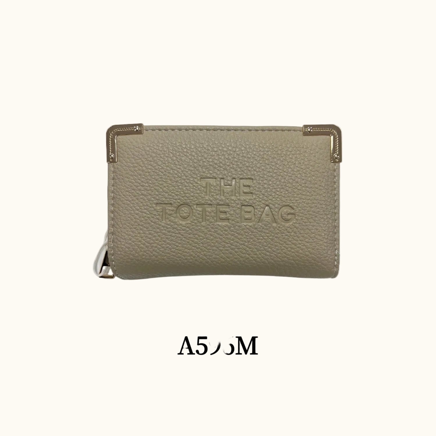 A596 Metal Detail Purse