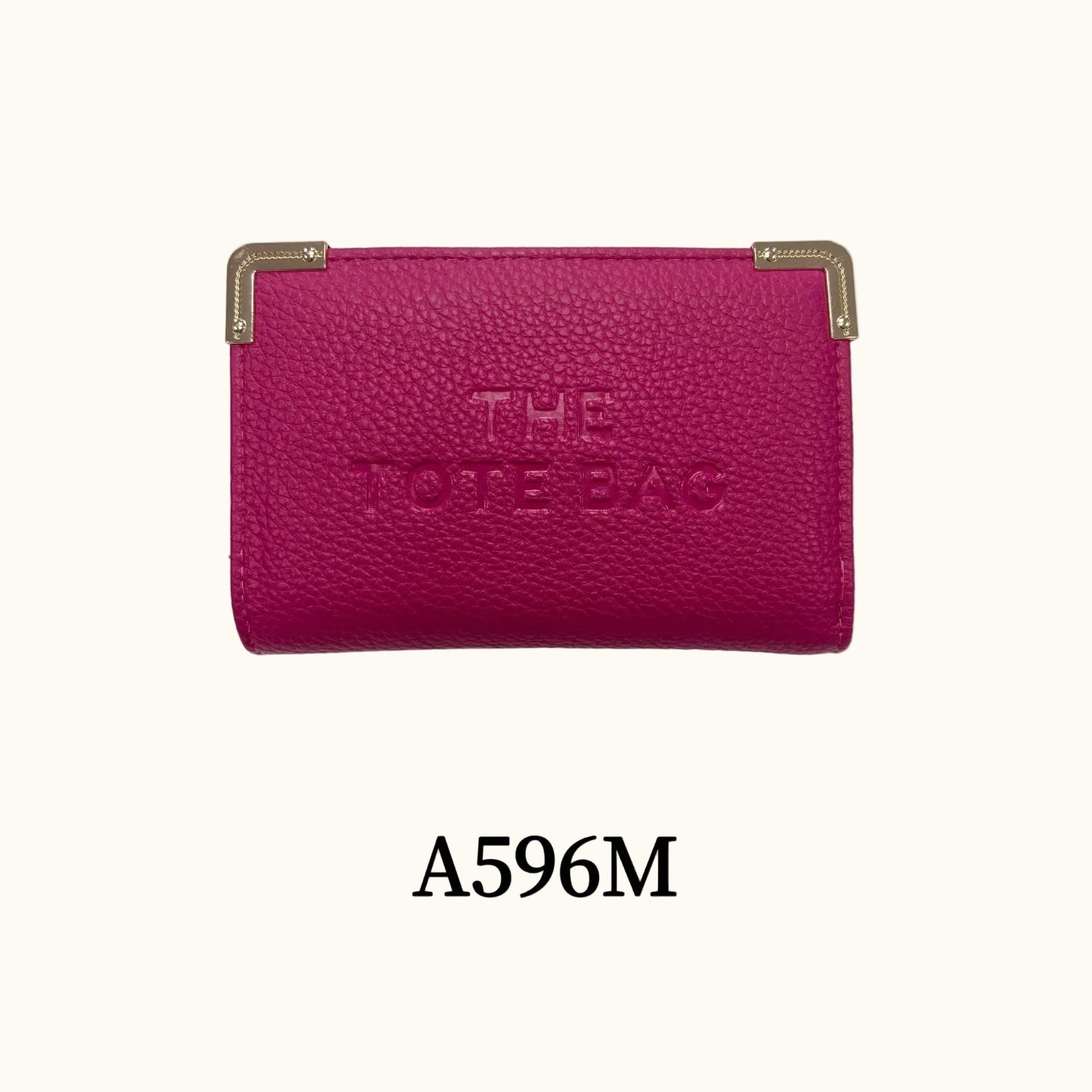 A596 Metal Detail Purse