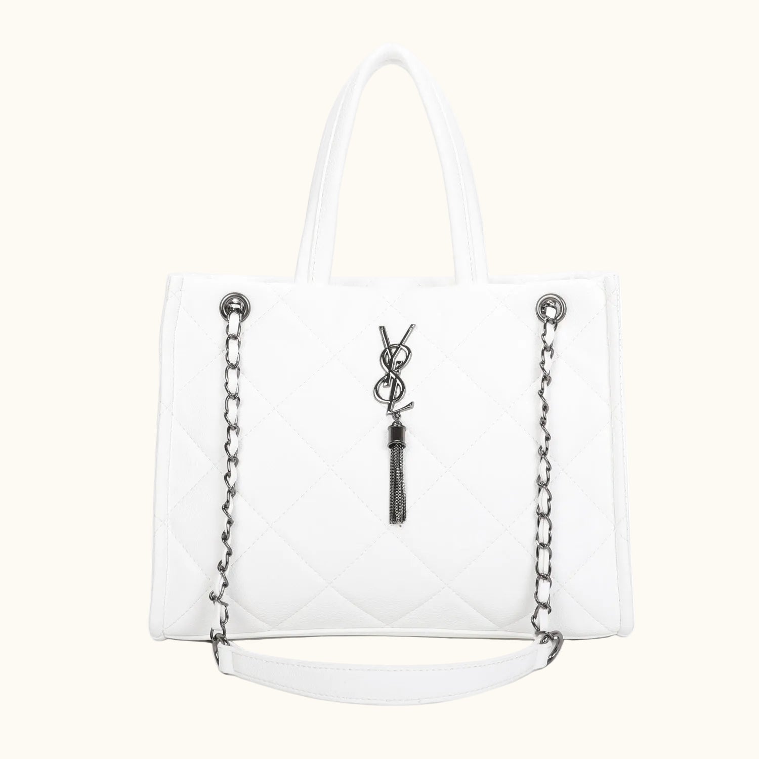 JM1615 Quilted Tote Bag