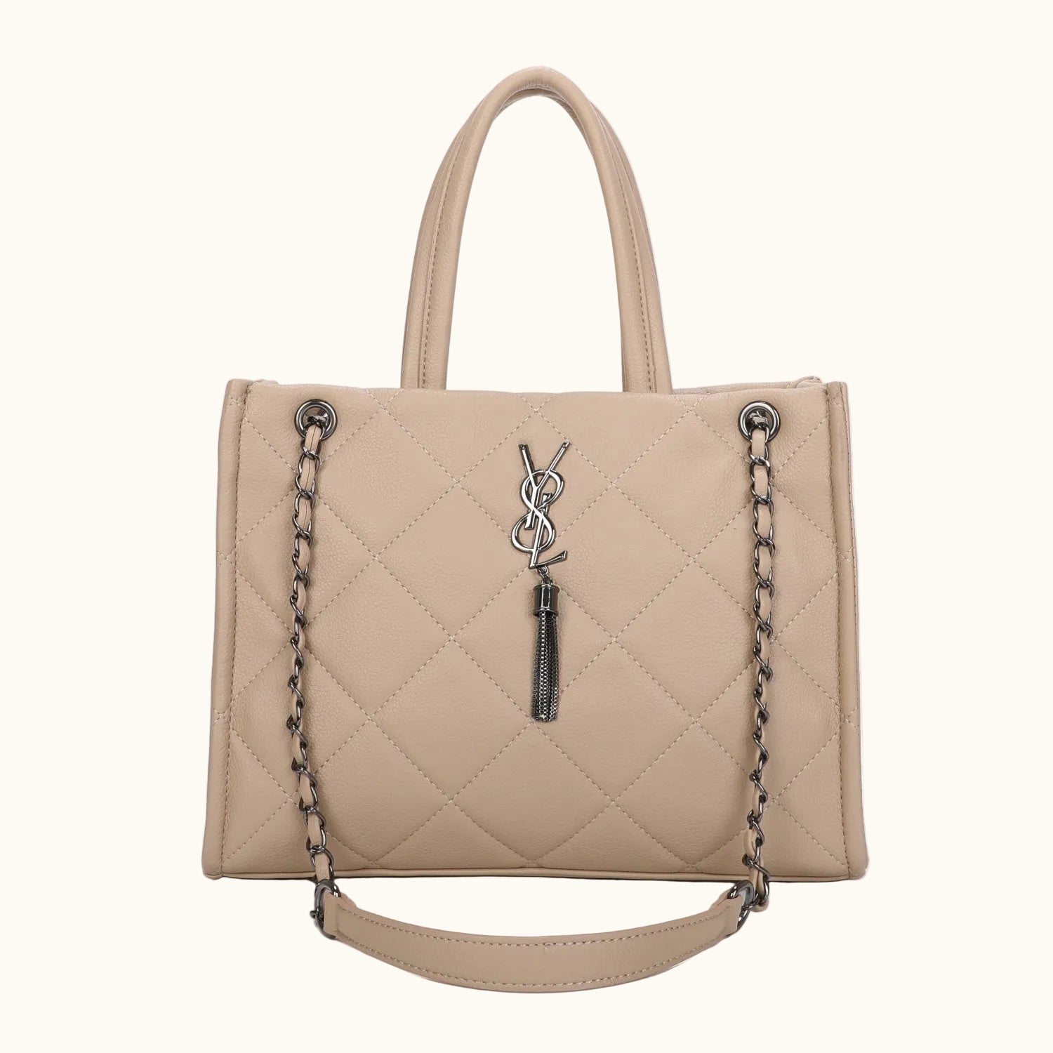 JM1615 Quilted Tote Bag