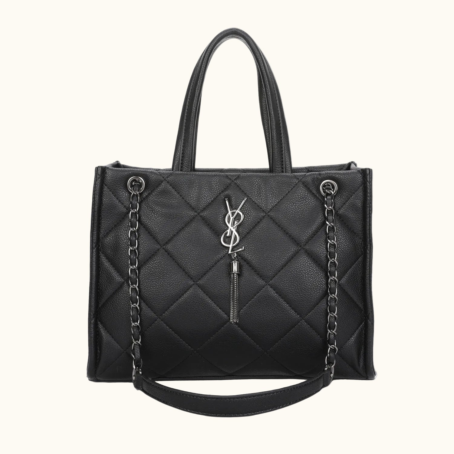 JM1615 Quilted Tote Bag