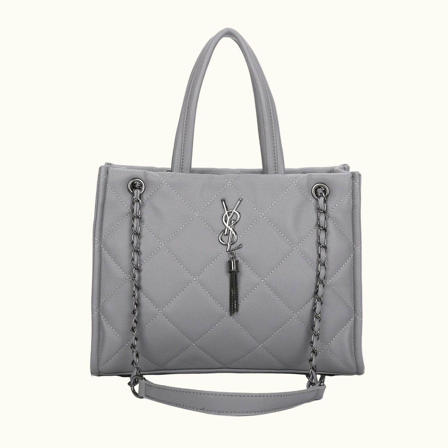 JM1615 Quilted Tote Bag