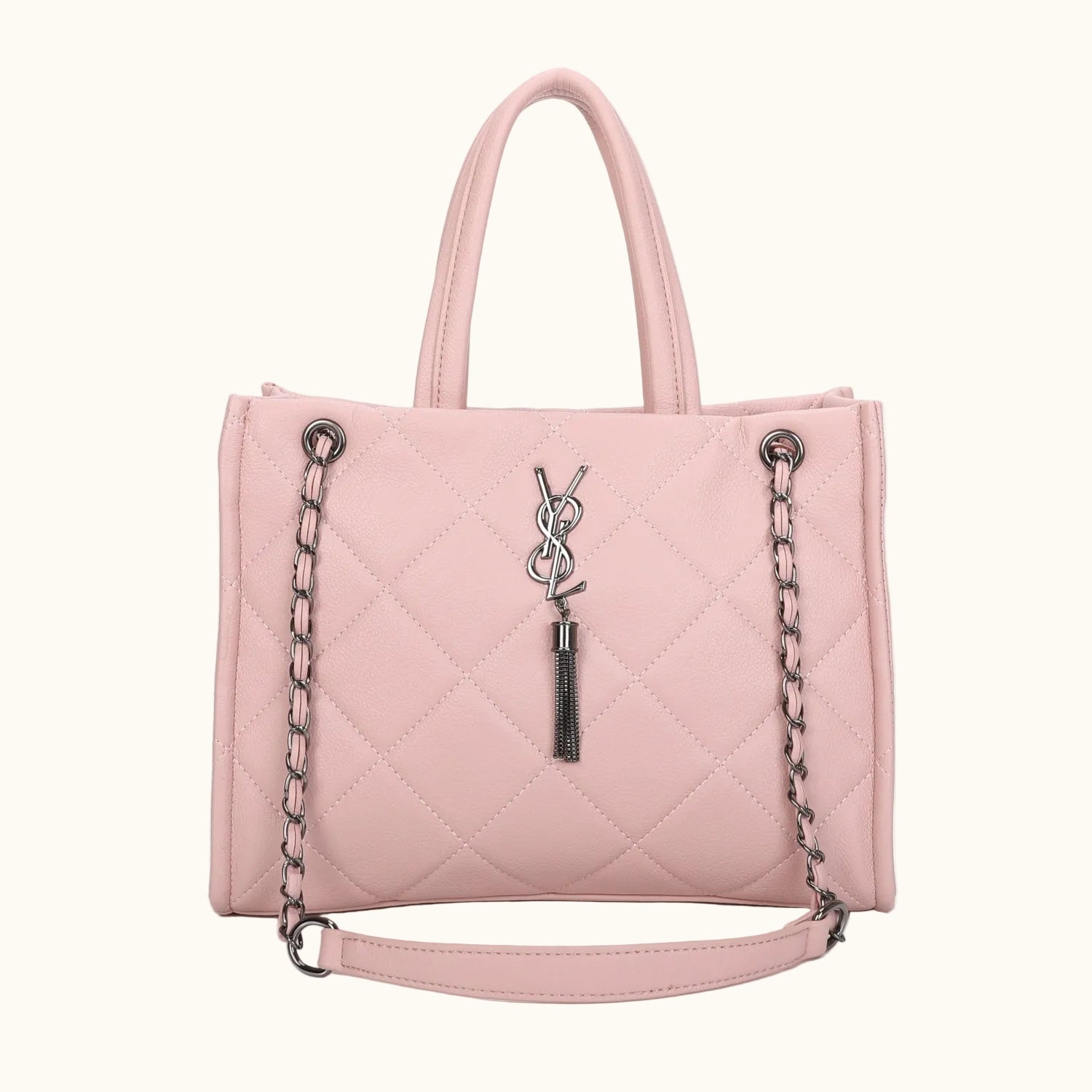 JM1615 Quilted Tote Bag