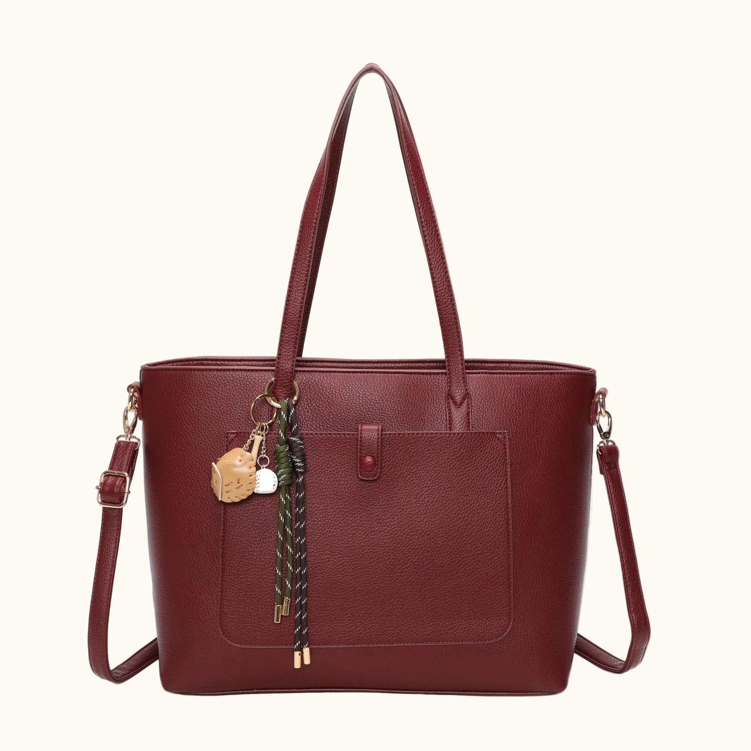 JM1656 Tote Bag with Charm