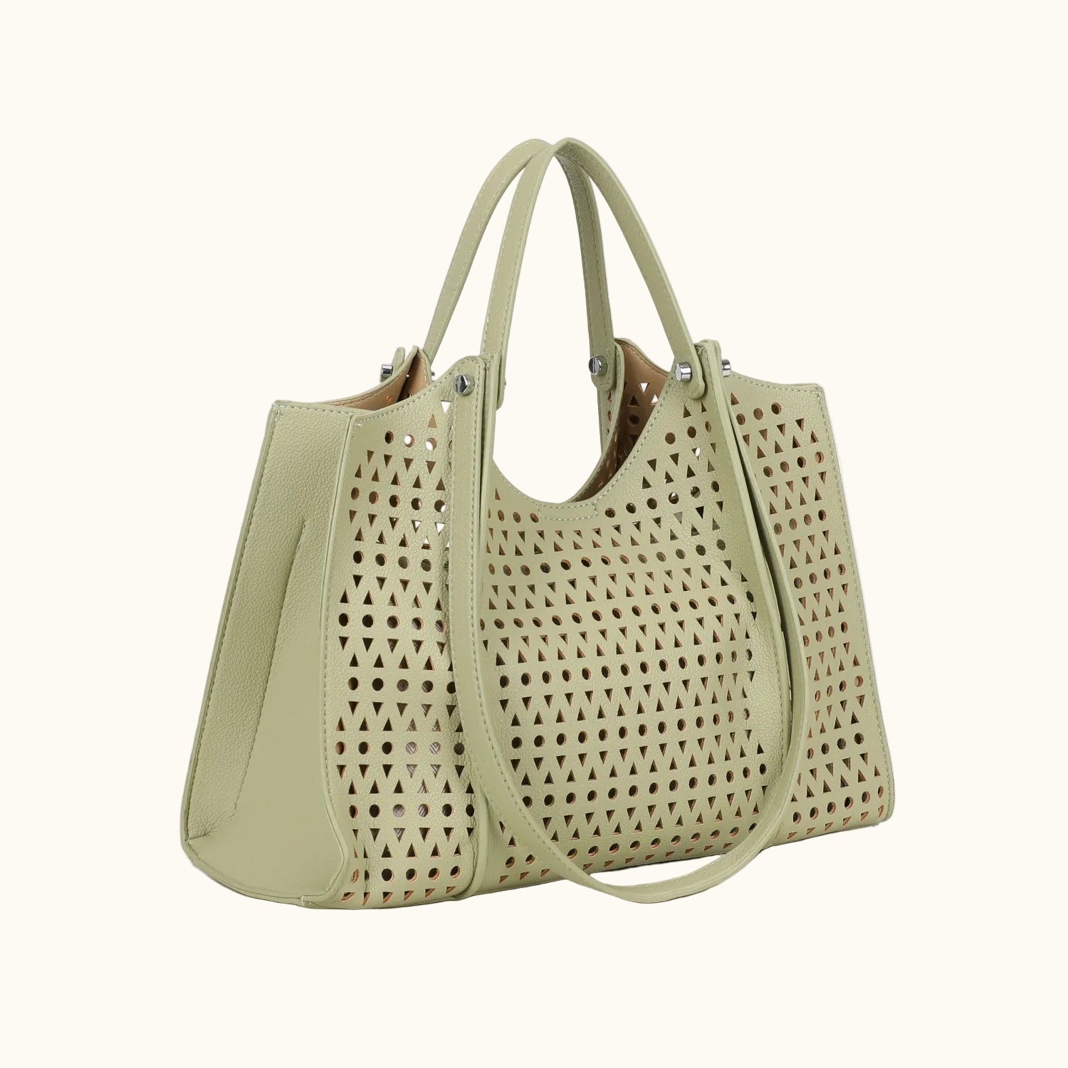 JM1688 Lasercuts Shoulder Bag