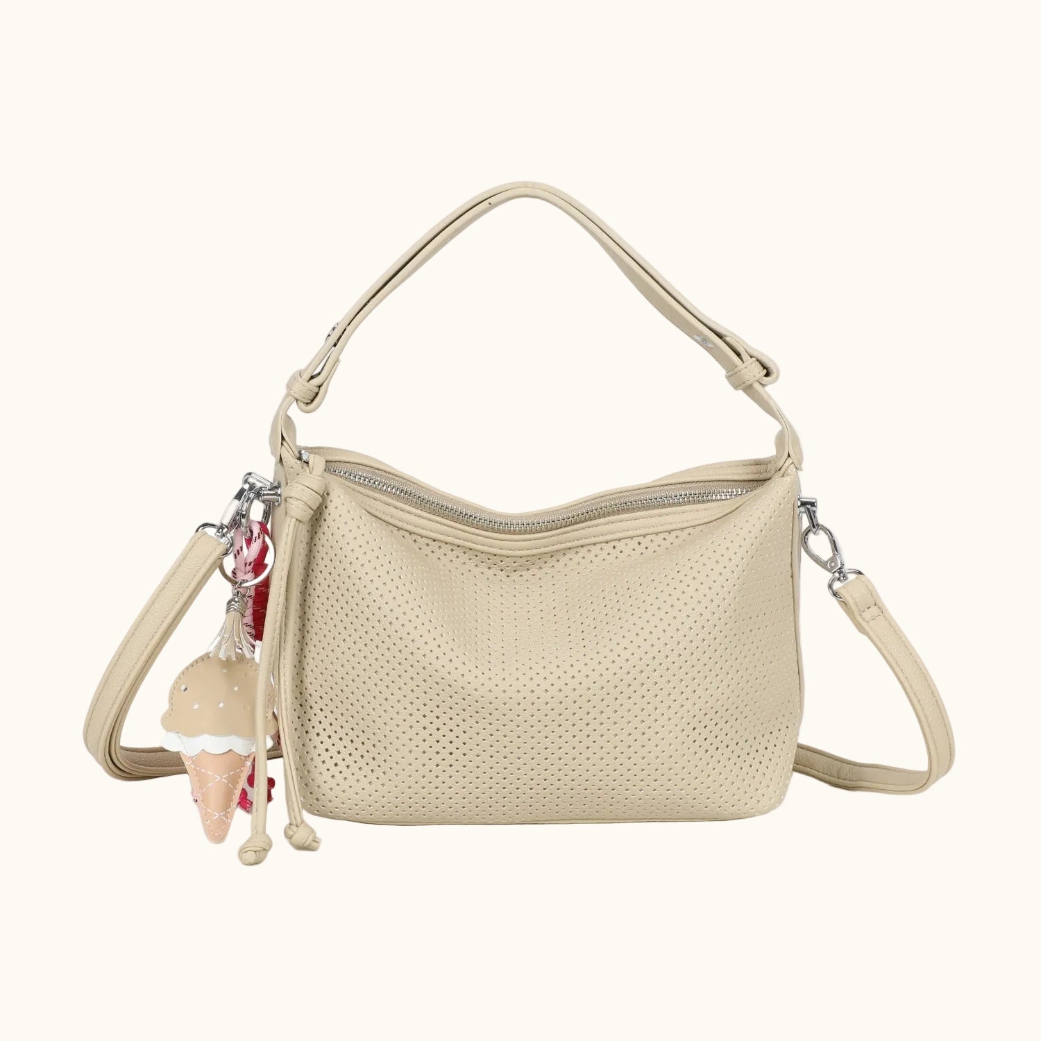 JM1694 Lasercuts Shoulder Bag