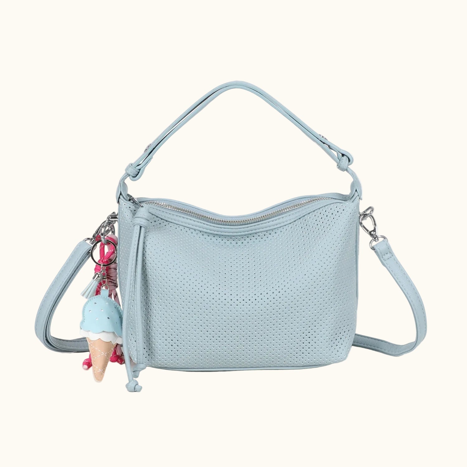 JM1694 Lasercuts Shoulder Bag