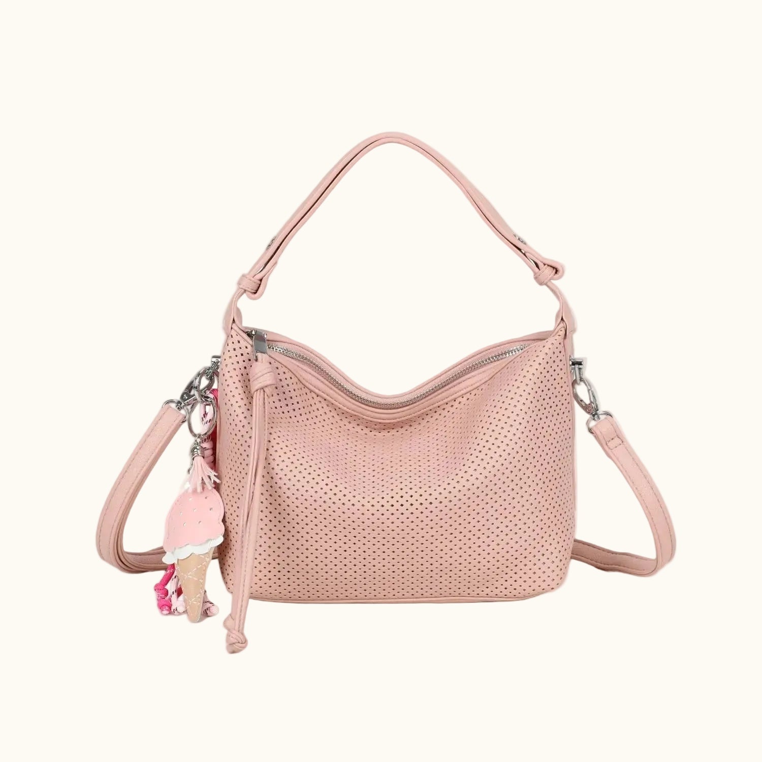 JM1694 Lasercuts Shoulder Bag