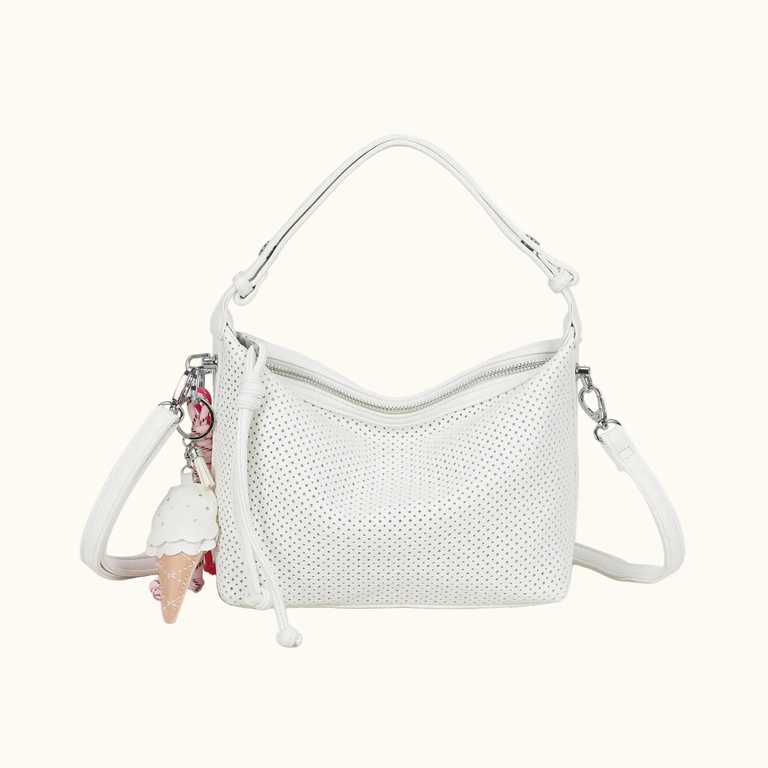 JM1694 Lasercuts Shoulder Bag