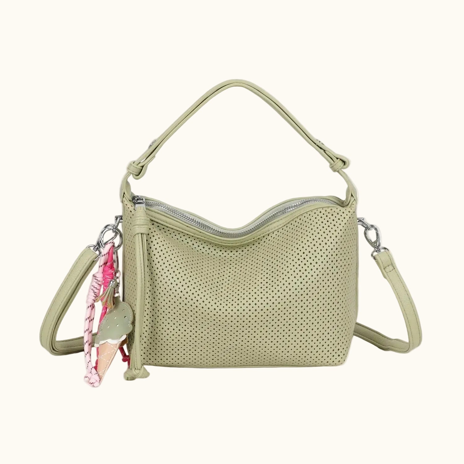 JM1694 Lasercuts Shoulder Bag
